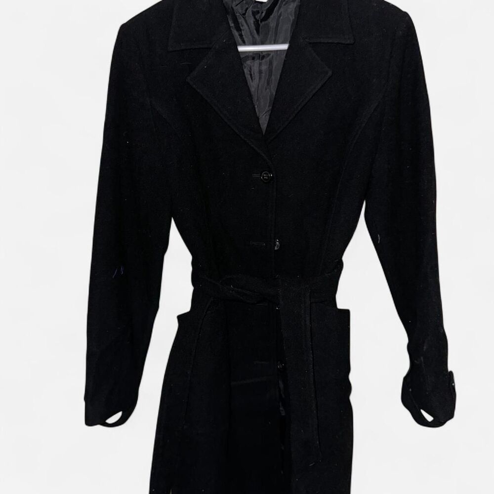Women's Black Pea Coat
